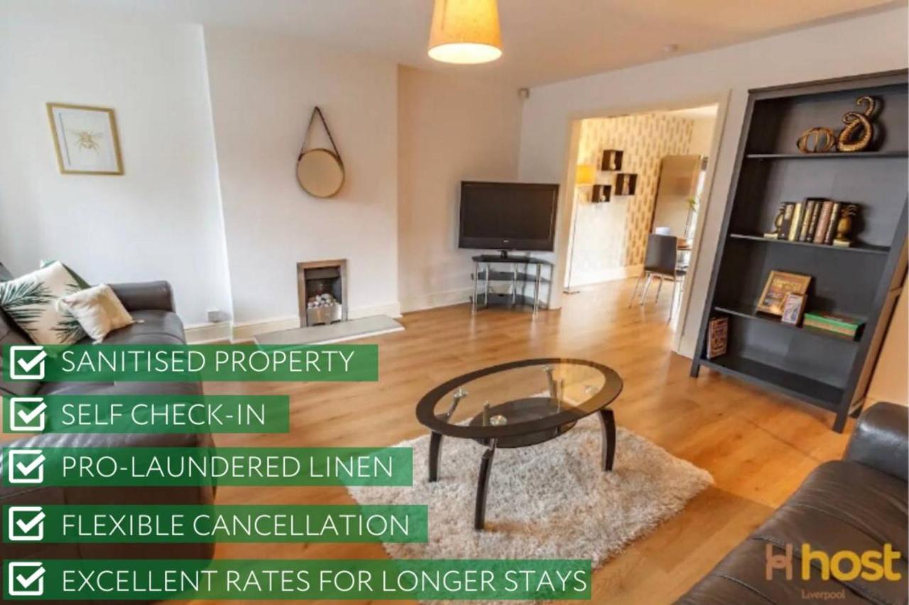 Host Liverpool - Rooms In A Spacious Coliving And Coworking Home With Garden, And Parking Close To Centre エクステリア 写真