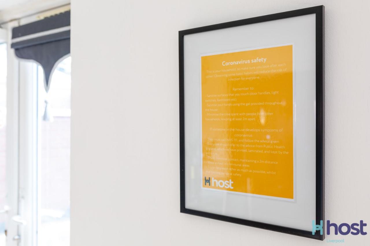 Host Liverpool - Rooms In A Spacious Coliving And Coworking Home With Garden, And Parking Close To Centre エクステリア 写真